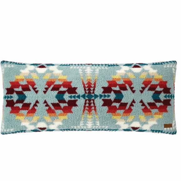 Pendleton Oversized Sherpa Bolster Pillow - Picture 2 of 3